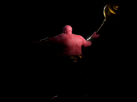 Demon Komba Raksha 3D Model