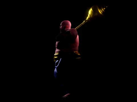 Demon Komba Raksha 3D Model