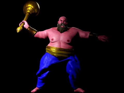 Demon Komba Raksha 3D Model