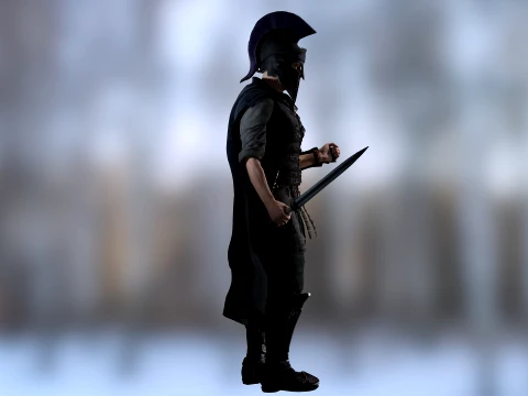 Achilles 3D Model