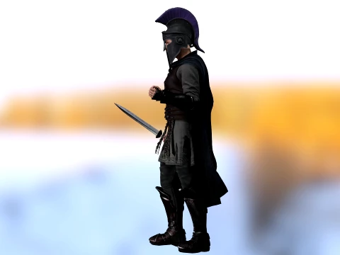 Achilles 3D Model