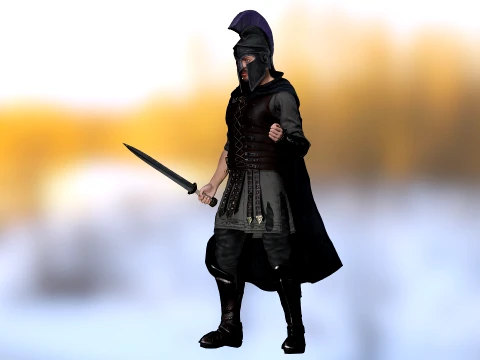 Achilles 3D Model