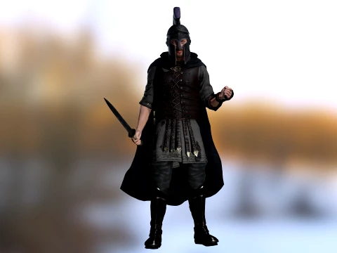Achilles 3D Model