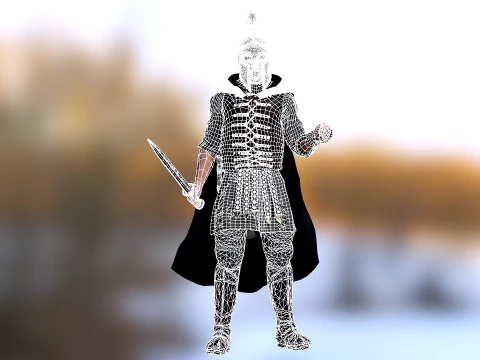Achilles 3D Model
