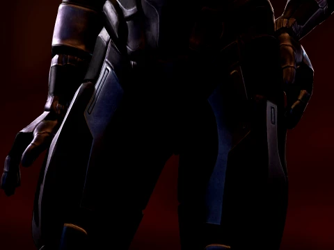 Space Walker 3D Model