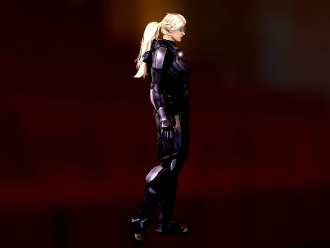 Space Walker 3D Model