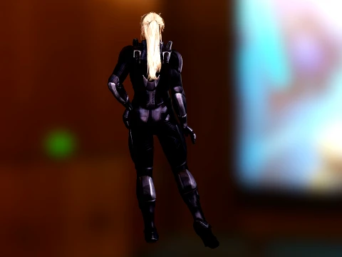 Space Walker 3D Model