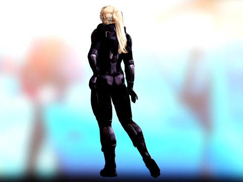 Space Walker 3D Model