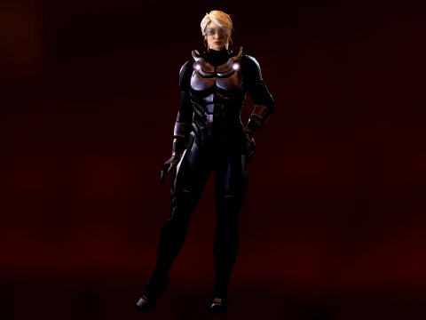 Space Walker 3D Model