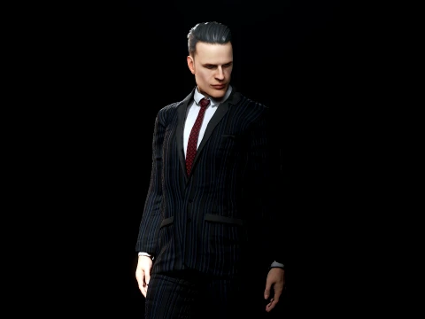 Mafia Boss Modello 3D