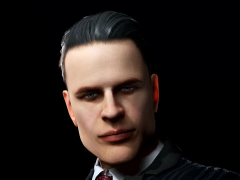 Mafia Boss 3D Model