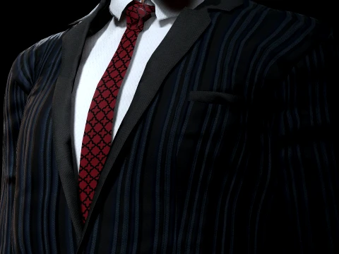 Mafia Boss 3D Model