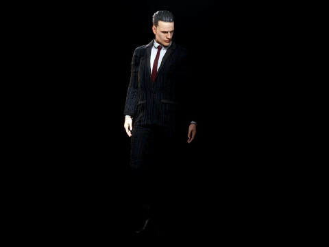 Mafia Boss 3D Model