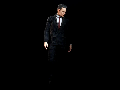 Mafia Boss 3D Model