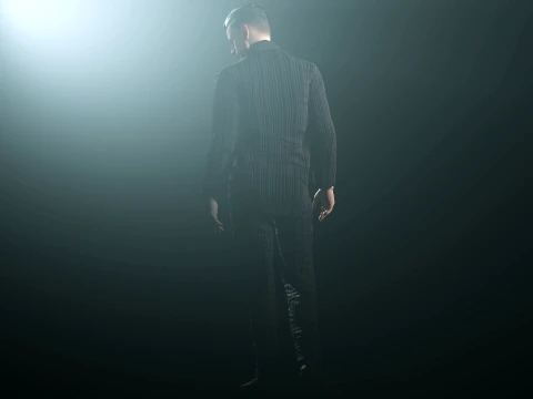Mafia Boss 3D Model