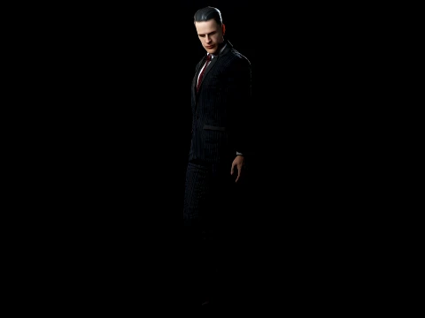 Mafia Boss 3D Model