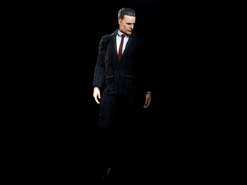 Mafia Boss 3D Model