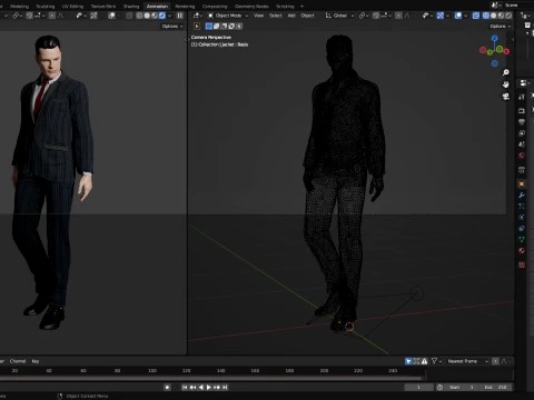Mafia Boss 3D Model