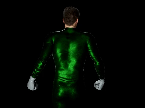 Green Lantern 3D Model