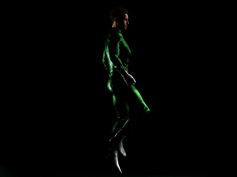 Green Lantern 3D Model