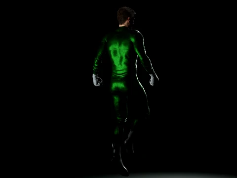 Green Lantern 3D Model