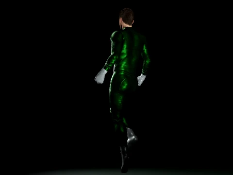 Green Lantern 3D Model
