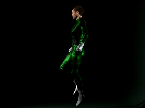 Green Lantern 3D Model