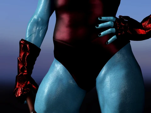 Lady Hellbender 3D Model