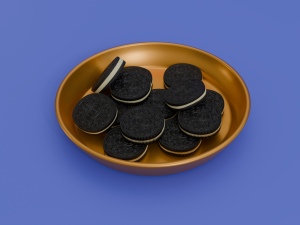 Oreo 3D मॉडल