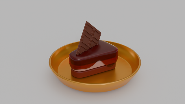 Cake Modelo 3D .c4d .max .obj .3ds .fbx .stl .blend 