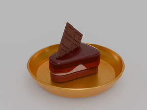 Cake 3D मॉडल