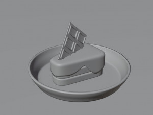 Cake Modelo 3D