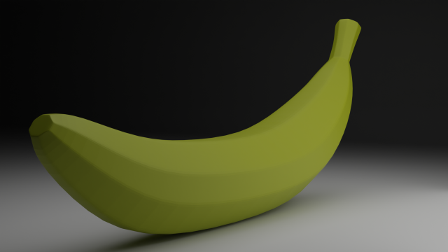 Banana 3D मॉडल .c4d .max .obj .3ds .fbx .stl .blend 