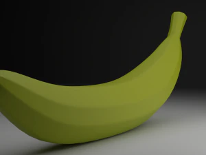 Банан 3D Модель