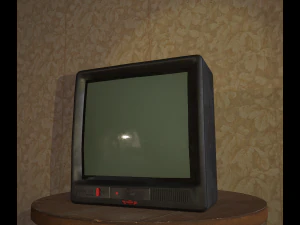 Eski Televizyon 3D Model