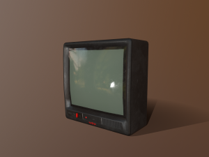 Old Television 3D 모델