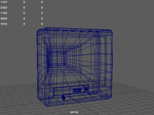 Old Television 3D 모델