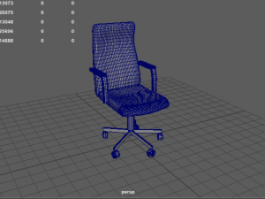 Office chair 3D 模型