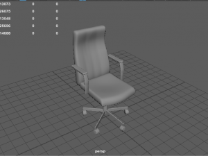 Office chair 3D 模型