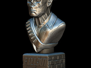 FIGURA DE THE GHOUL DE FALLOUT Model do druku 3D
