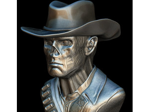 FIGURA DE THE GHOUL DE FALLOUT Model do druku 3D