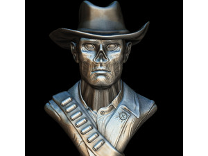 FIGURA DE THE GHOUL DE FALLOUT Model do druku 3D