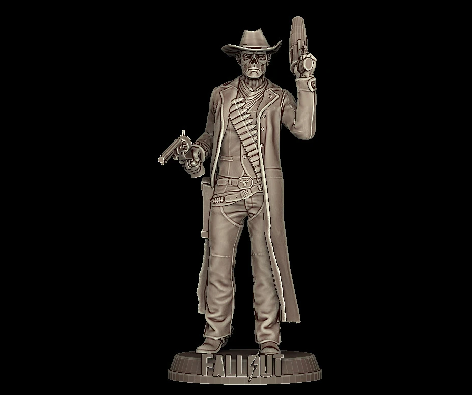 FAN ART COOPER FALLOUT 3D Print Model .c4d .max .obj .3ds .fbx .stl .blend 