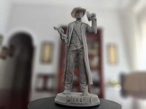 FAN ART COOPER FALLOUT Model Cetak 3D