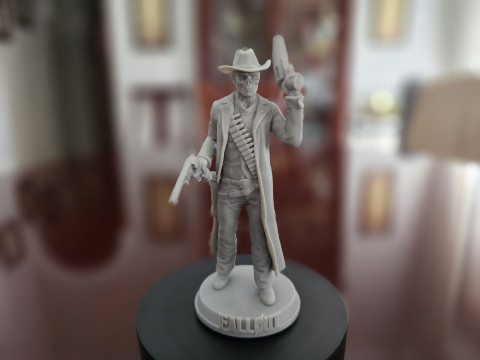 FAN ART COOPER FALLOUT Model Cetak 3D
