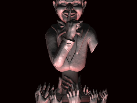 FAN ART DEAD SILENCE 3D Print Model