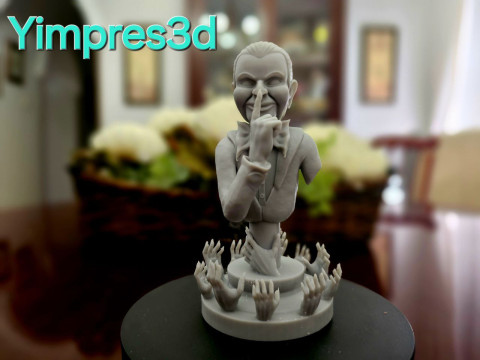 FAN ART DEAD SILENCE 3D Baskı Modeli
