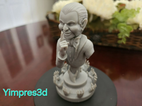 FAN ART DEAD SILENCE 3D Baskı Modeli
