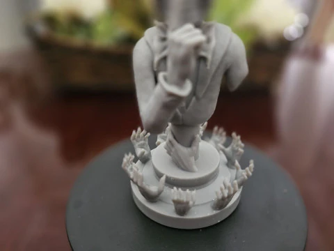 FAN ART DEAD SILENCE 3D Print Model