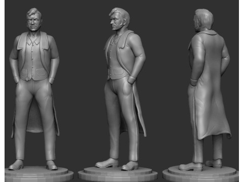 FIGURES FAN ART DR WHO Modelo de Impressão 3D